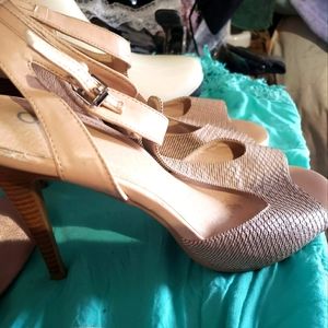 Like New! Cato open toe high heels
